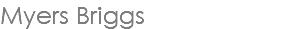 Myers Briggs